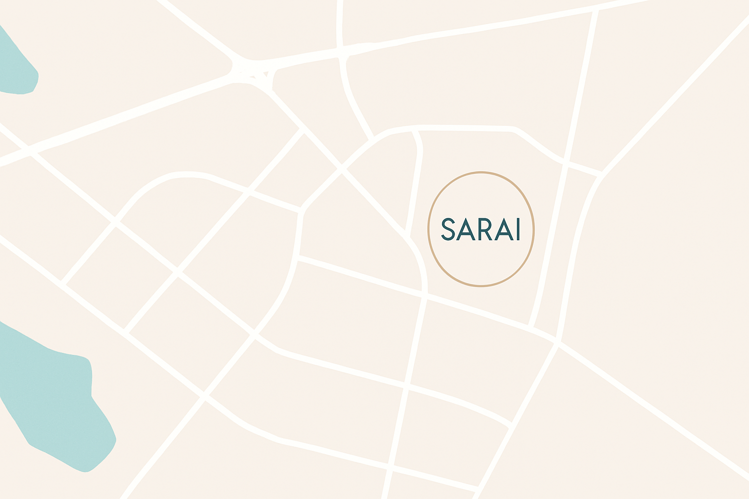 موقع كمبوند سراي الاستراتيجي