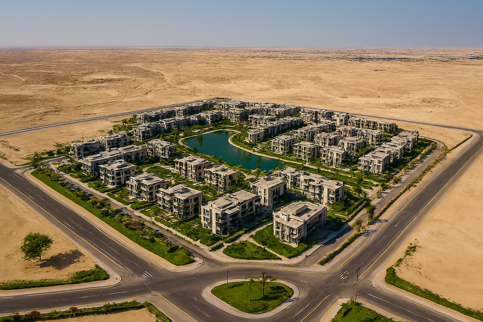 موقع كمبوند سراي الاستراتيجي: قلب القاهرة الجديدة النابض بالحياة