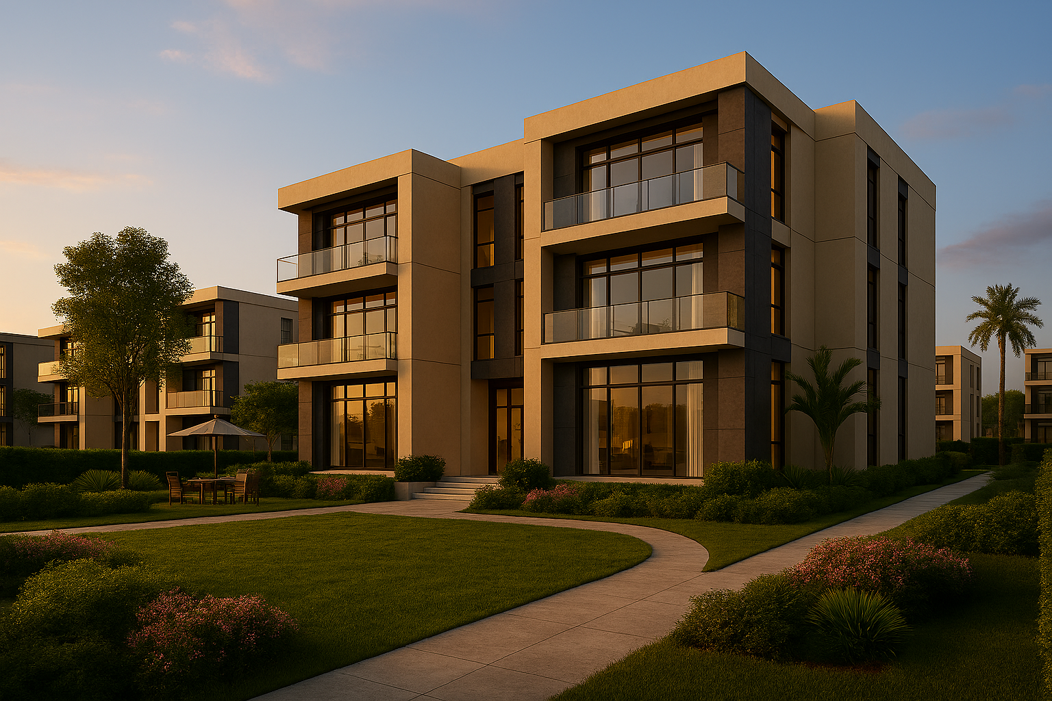  شقق للبيع على مساحات مختلفة سراي